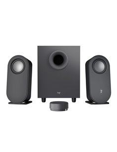 Logitech Z407 Ασύρματα Ηχεία Υπολογιστή 2.1 Bluetooth 40W Black (980-001348)