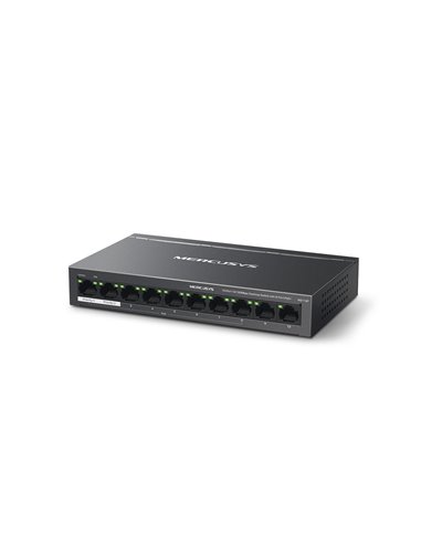 Mercusys MS110P 10-Port 10 100Mbps Desktop Switch with 8-Port PoE+