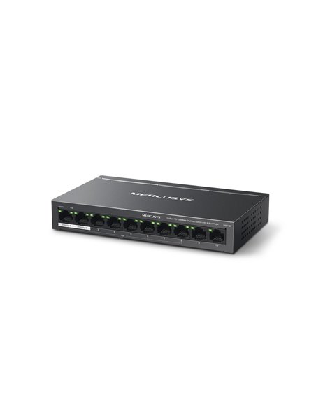 Mercusys MS110P 10-Port 10 100Mbps Desktop Switch with 8-Port PoE+