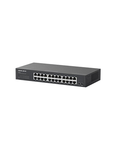 Mercusys MS124GS 24-Port Gigabit Desktop,Rackmount Switch