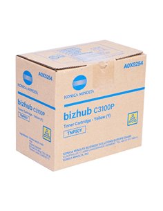 Toner Laser Konica-Minolta BizHub C3100P TNP-50Y Yellow 5k