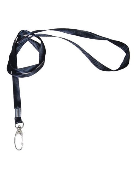 Κορδόνι συνεδρίων μαύρο, μήκος 2x46εκ.x1εκ. πλάτος 100τμχ.