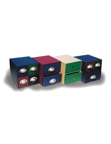 Next συρταριέρα 2συρτ. classic μαύρα - μεταλ. λαβές Υ21x22x23εκ.