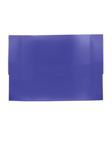 Next τσάντα εγγράφων μπλε διάφανη Υ24x34x3,3εκ.