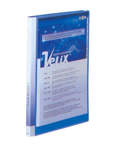 Comix σούπλ 10 φύλλων PP μπλε Α4 Υ31x23,5x9εκ.