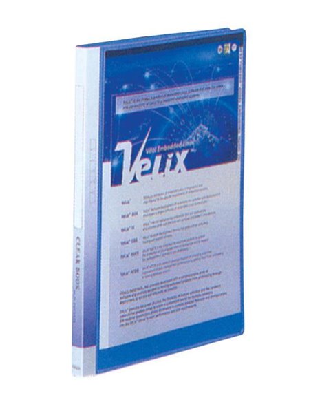 Comix σούπλ 10 φύλλων PP μπλε Α4 Υ31x23,5x9εκ.