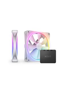 NZXT Fan RF-D14DF-W1 ,  F140 RGB Duo 2-Pack White