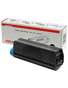 Toner Laser Oki 44574702 Black 3K Pgs