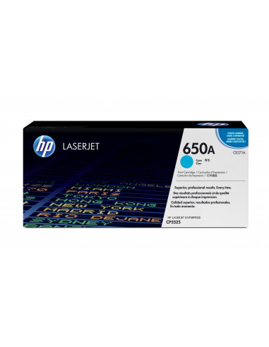 Toner Laser HP LJ Color CP5525 271A Cyan - 15K Pgs