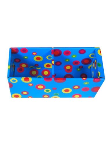 Next θήκη "Μπλε κύκλοι" Υ33x15x12εκ.