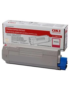 Toner Laser Oki 43865722 Magenta 6K Pgs