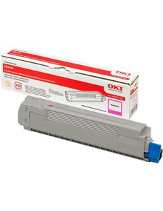 Toner Laser Oki 43487710 Magenta - 6K Pgs