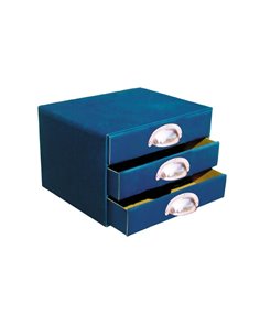 Next συρταριέρα classic μπλε Α5 Υ25x17x20εκ.