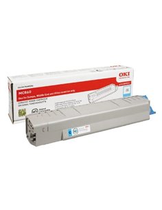 Toner Laser Oki 44059211 Cyan - 10K Pgs