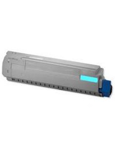 Toner Laser Oki 44844507 Cyan - 10K Pgs