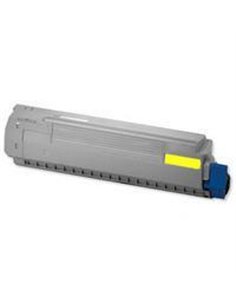 Toner Laser Oki 44844505 Yellow - 10K Pgs