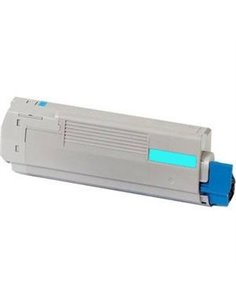 Toner Laser Oki 44844615 Cyan - 7.3K Pgs