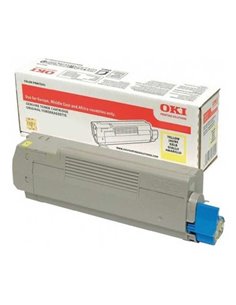 Toner Laser Oki 46507505 Yellow - 6K Pgs