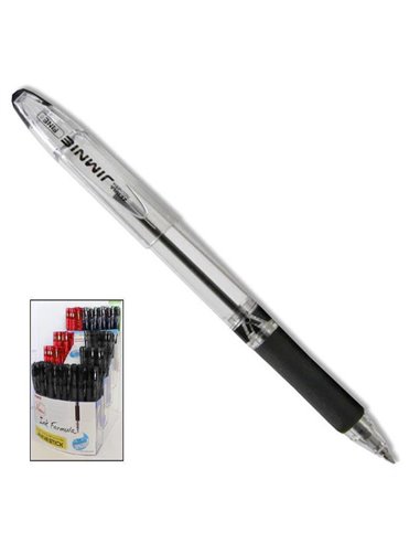 Zebra στυλό jimnieb/p, κόκκινο-μαύρο 0.7mm.