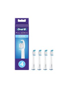 Oral-B Sonic toothbrush head 299813 ,  Pulsonic Clean 4-Pack White