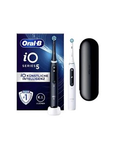 Oral-B Toothbrush 415121 ,  iO Series 5 Double pack Black, White