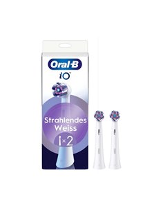 Oral-B Sonic toothbrush head 8700216373210 ,  iO Radiant White Double pack White