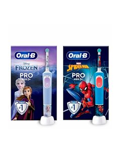 Oral-B Toothbrush 773116 ,  Pro Kids Frozen, Spider-Man Mix Blue