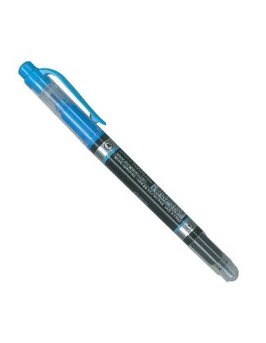 Dong-a μαρκαδόρος υπογράμμισης twiliner μπλε διπλός