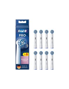 Oral-B Sonic toothbrush head 860649 ,  8x Sens 8-Pack White
