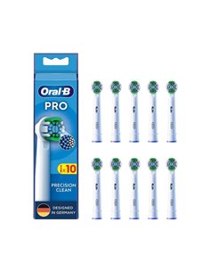 Oral-B Sonic toothbrush head 861080 ,  10x Precis 10-Pack White