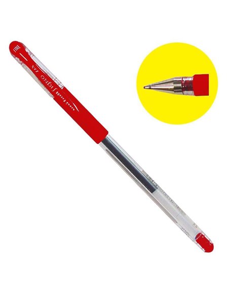 Uni στυλό Signo DX κόκκινο 0.38mm