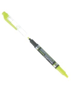 Dong-a μαρκαδόρος υπογράμμισης twiliner κίτρινος διπλός