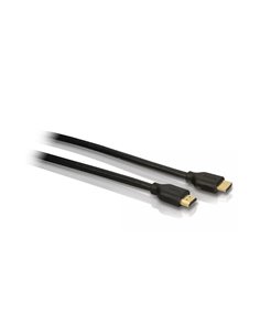 Philips SWV5401H.GRS Επιχρυσωμένο καλώδιο HDMI High Speed 4K με ethernet αρσενικό σε αρσενικό 1.8 m