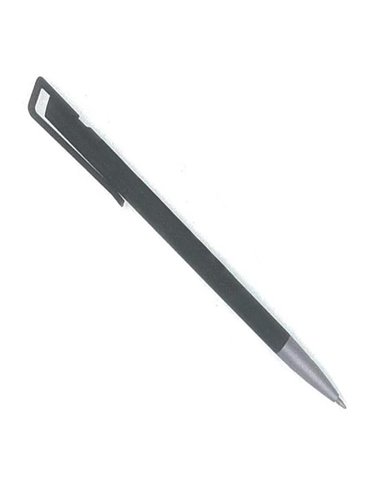 Στυλό πλαστικό μαύρο με κλιπ