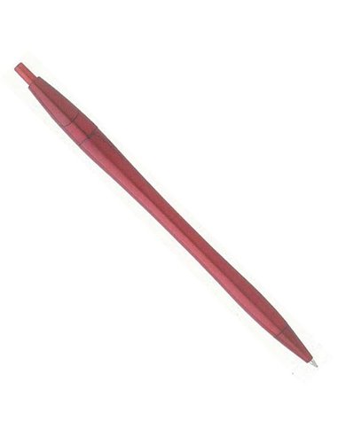 Στυλό πλαστικό κόκκινο μεταλλικό χρώμα
