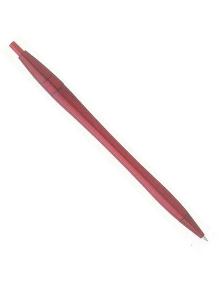 Στυλό πλαστικό κόκκινο μεταλλικό χρώμα