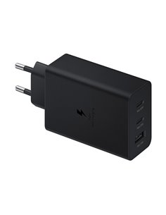 Samsung Charger 65W USB-A + 2x USB-C - EP-T6530NBEGEU