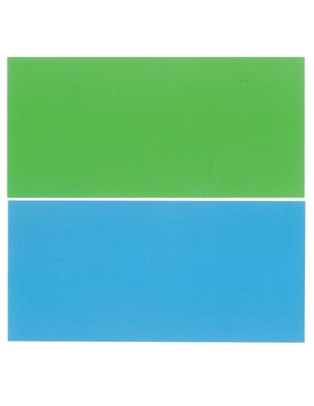 Φάκελος πολυτ. γαλάζιος 120γρ, αυτοκ. 11x23εκ.