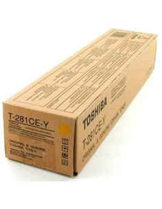 Toner Laser Printer Toshiba T-281CEY Yellow - 10k Pgs