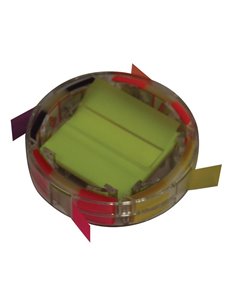 Scripti σελιδοδείκτες πλαστικοί σε βάση 48x48mm+48x15mm 50φυλ./χρωμ.