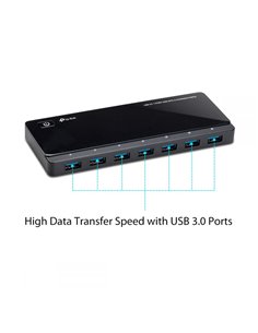 TP-Link USB 3.0 7-Port Hub with 2 Charging Ports UH720