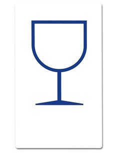 Markin ετικέτα σήμανσης ποτήρι 115x70mm 2/φ 10φ