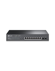 TP-Link TL-SG2210MP JetStream 10-Port Gigabit Smart Switch with 8-Port PoE+