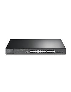 TP-Link TL-SG3428XMP JetStream™ 24-Port Gigabit and 4-Port 10GE SFP+ L2+ Managed Switch with 24-Port PoE+