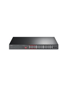 TP-Link TL-SL1226P 26-Port 10 100Mbps PoE+ Switch