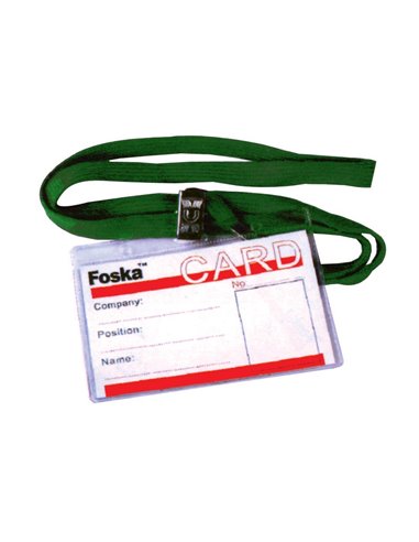 Καρτελάκια οριζόντια με πράσινο κορδόνι 11x8εκ. 50τμχ.