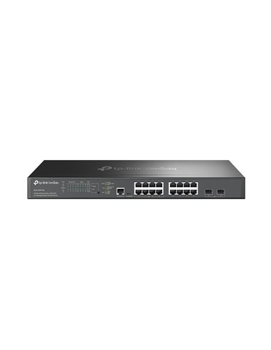 Tp-Link Omada 16-Port 2.5G and 2-Port 10GE SFP+ L2+ Managed Switch with 8-Port PoE+