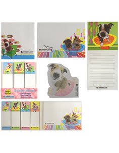 Αυτοκόλλητα χαρτάκια σημειώσεων σκυλάκια 6 σχέδια