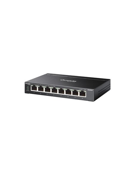 TP-Link Omada 8-Port Gigabit Easy Managed Switch with 8-Port PoE+ - ES208GP