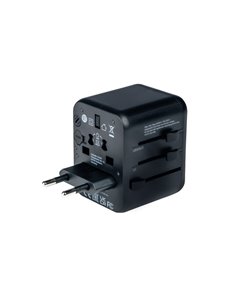 Verbatim UTA-01 Universal Travel Αντάπτορας με 2xUSB Charger - 49543
